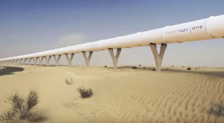 Dubai-Abu Dhabi Hyperloop