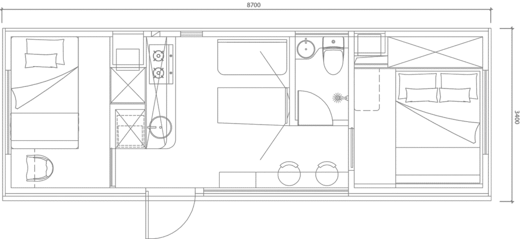 C2's floor layout