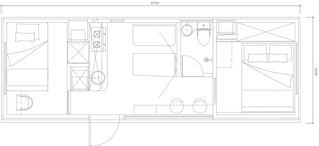 C2's floor layout