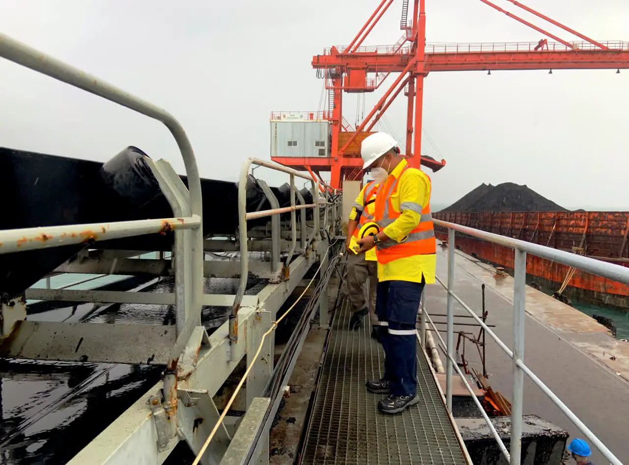 Barge loading conveyor audit for an upgrade from 1000 TPH to 1500 TPH