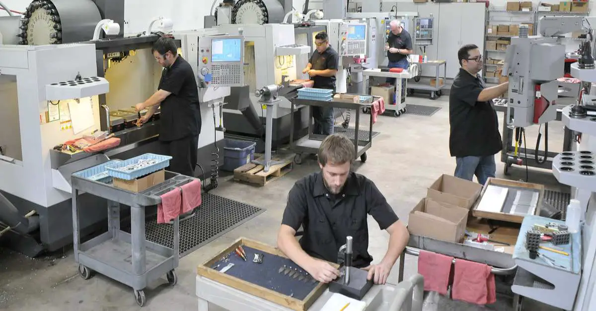 CNC Machine Shop Workers