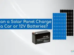 Can a Solar Panel Charge a Car or 12V Batteries?
