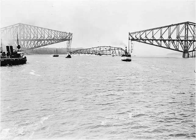 September 11, 1916, Quebec Bridge Collapse