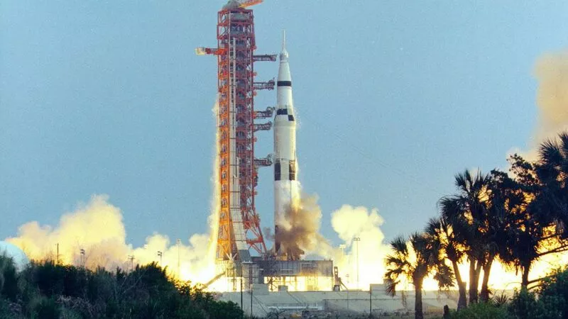 The Apollo 13 Launch